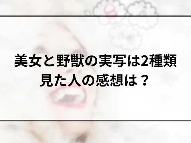 美女と野獣の実写は2種類ある？2014年と2017年の違いを調査